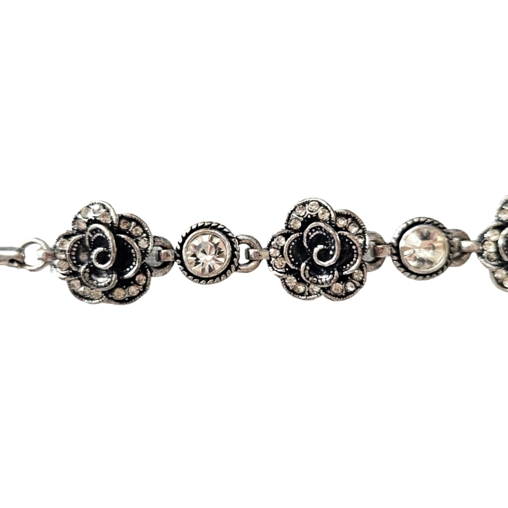 Pretty Floral Statement necklace - Picture 5 of 6